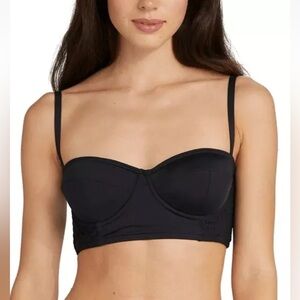 NWT Kate Spade New York Women's Smocked Underwire Bralette Bikini Top XSmall